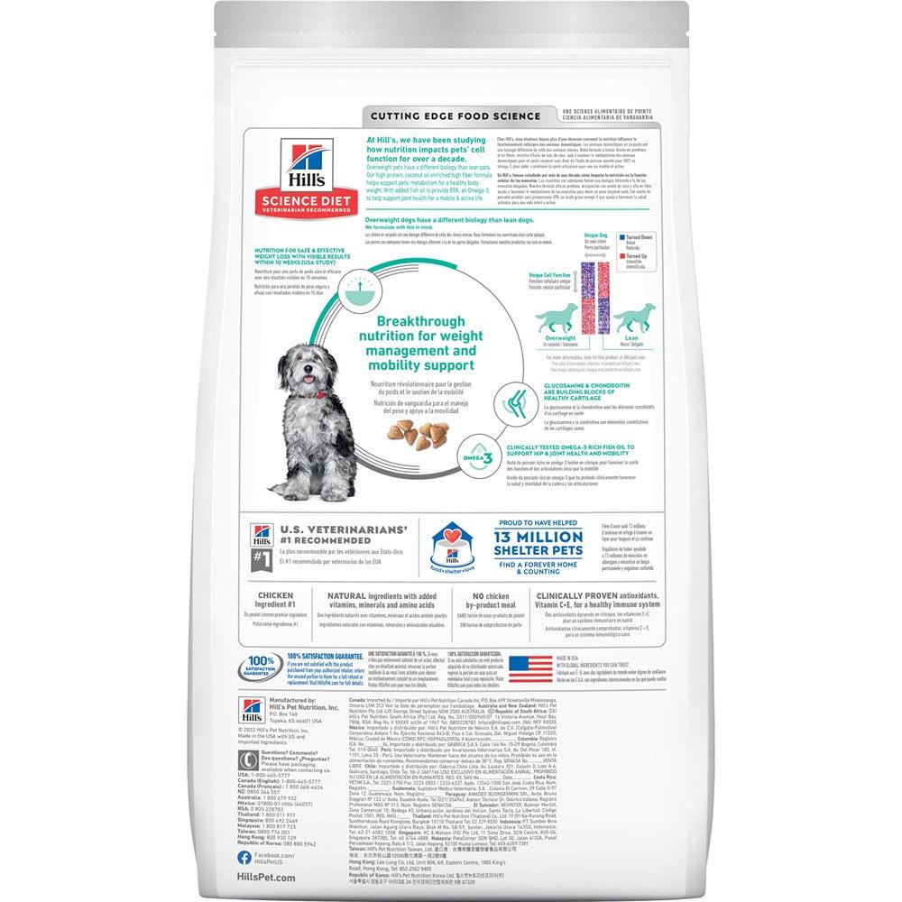 Hill's Science Diet Adult Perfect Weight + Joint Support Dry Dog Food