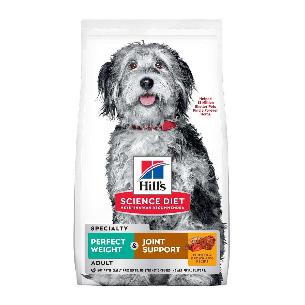 Hill’s Science Diet Adult Perfect Weight + Joint Support Dry Dog Food