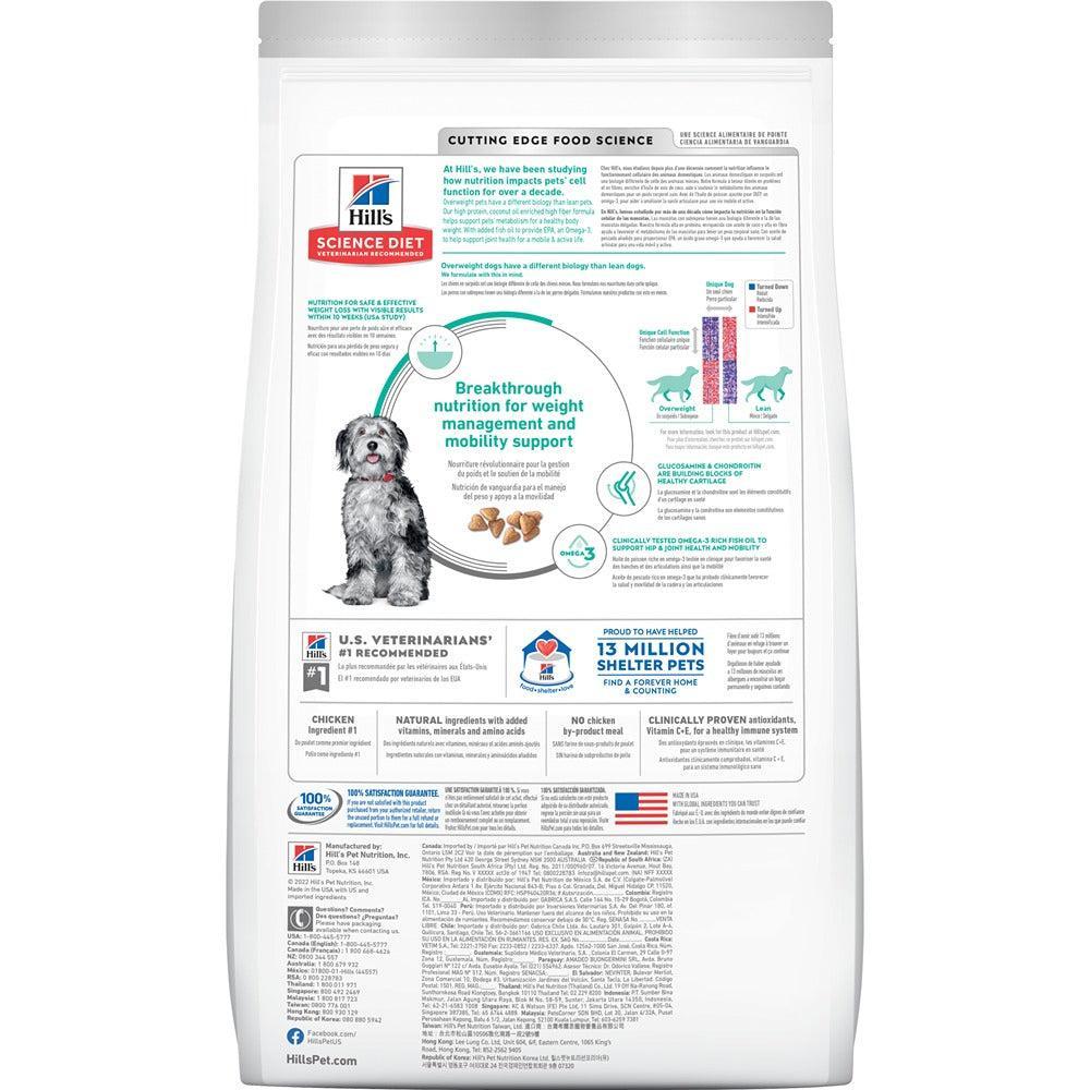 Hill’s Science Diet Adult Perfect Weight + Joint Support Dry Dog Food