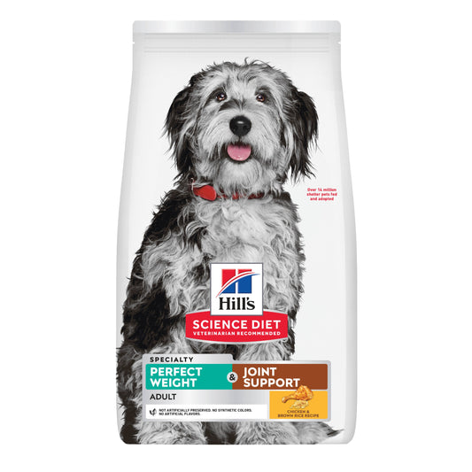 Hill’s Science Diet Perfect Weight + Joint Support Adult Dry Dog Food