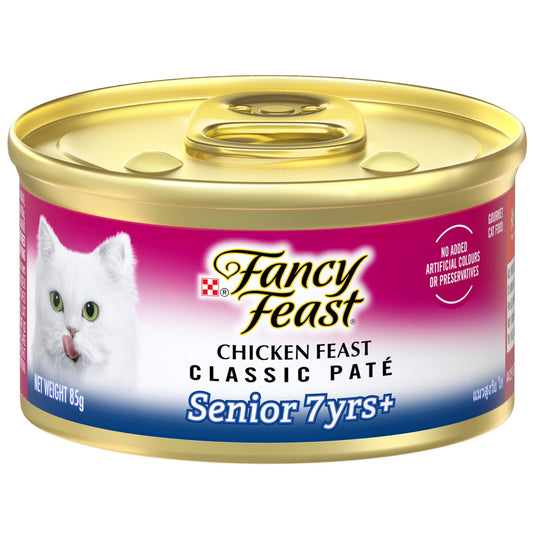 Fancy Feast Classic Senior Chicken Wet Cat Food