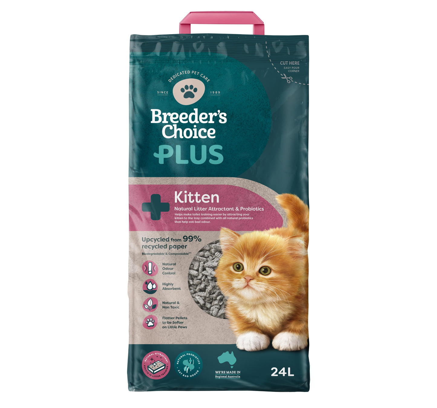 Breeders Choice Plus Kitten Litter