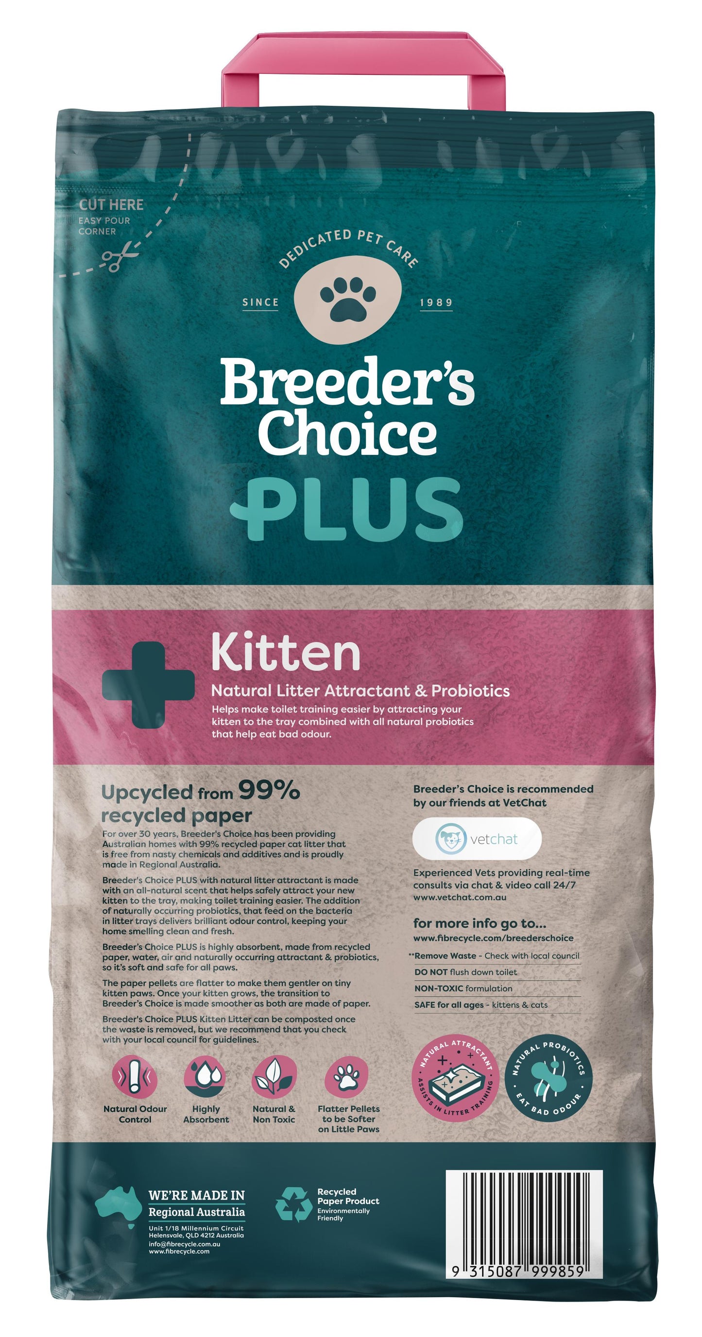 Breeders Choice Plus Kitten Litter