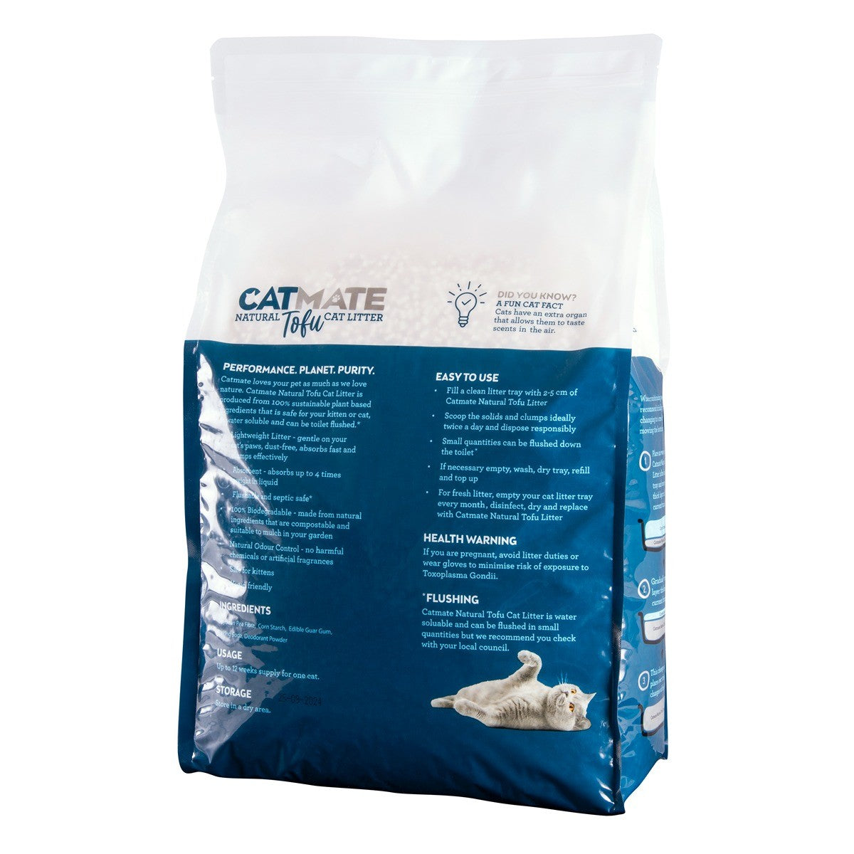 Catmate Natural Tofu Cat Litter