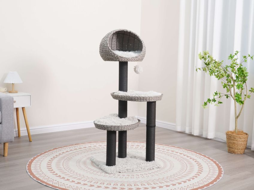 Pet Pals Woven 3 Level Cat Scratch Post