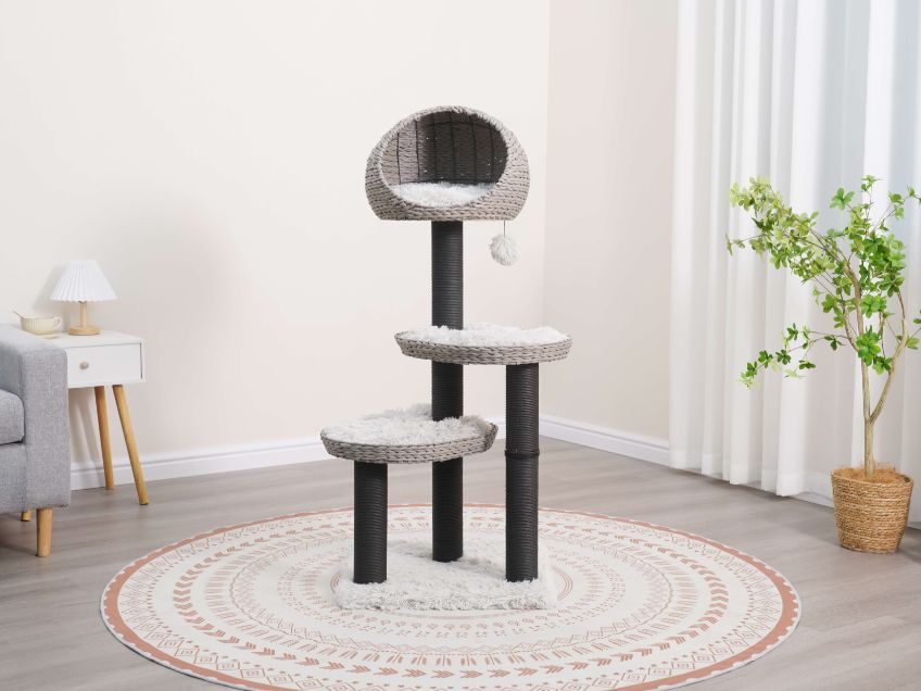 Pet Pals Woven 3 Level Cat Scratch Post