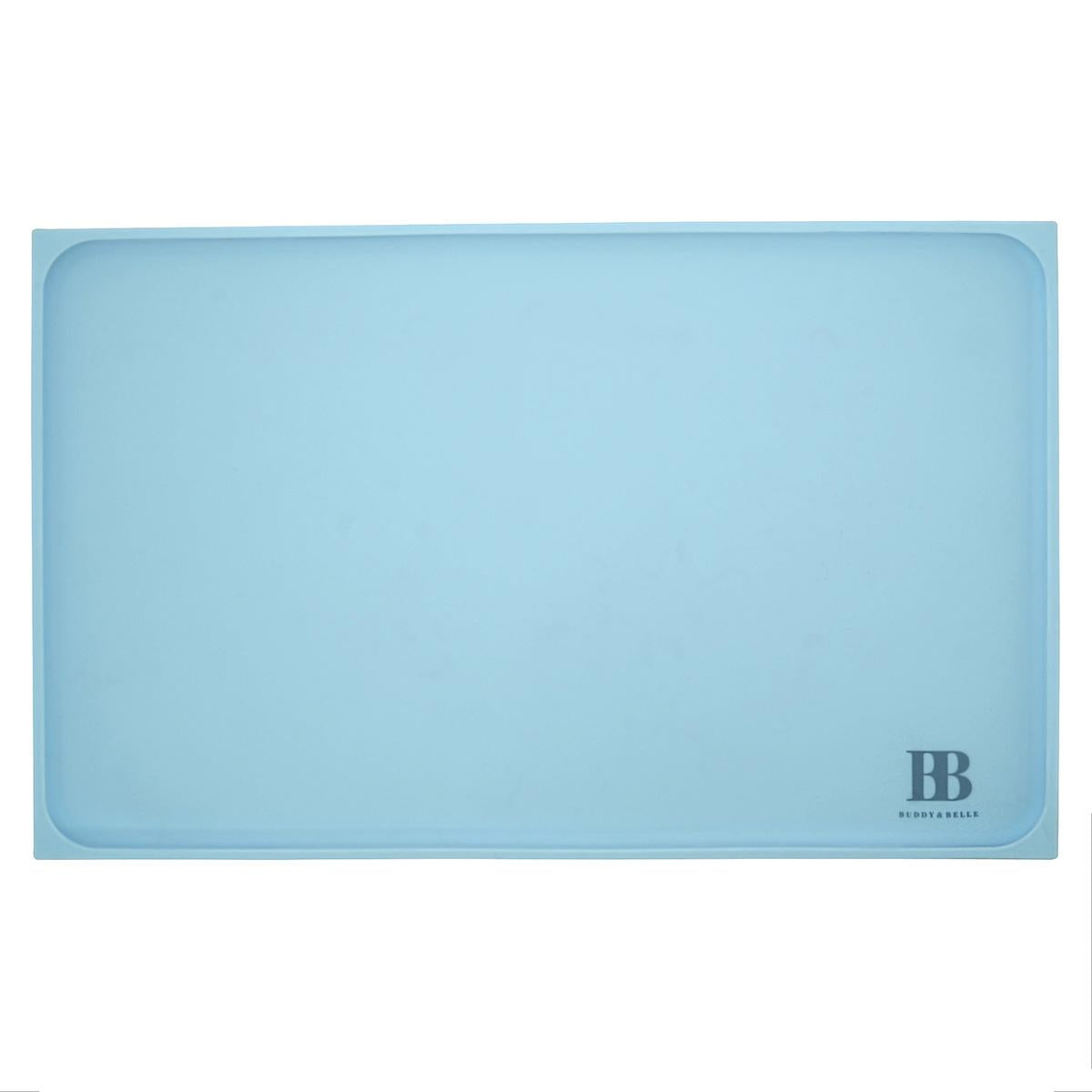 Buddy & Belle Silicone Feeding Mat Sea Blue