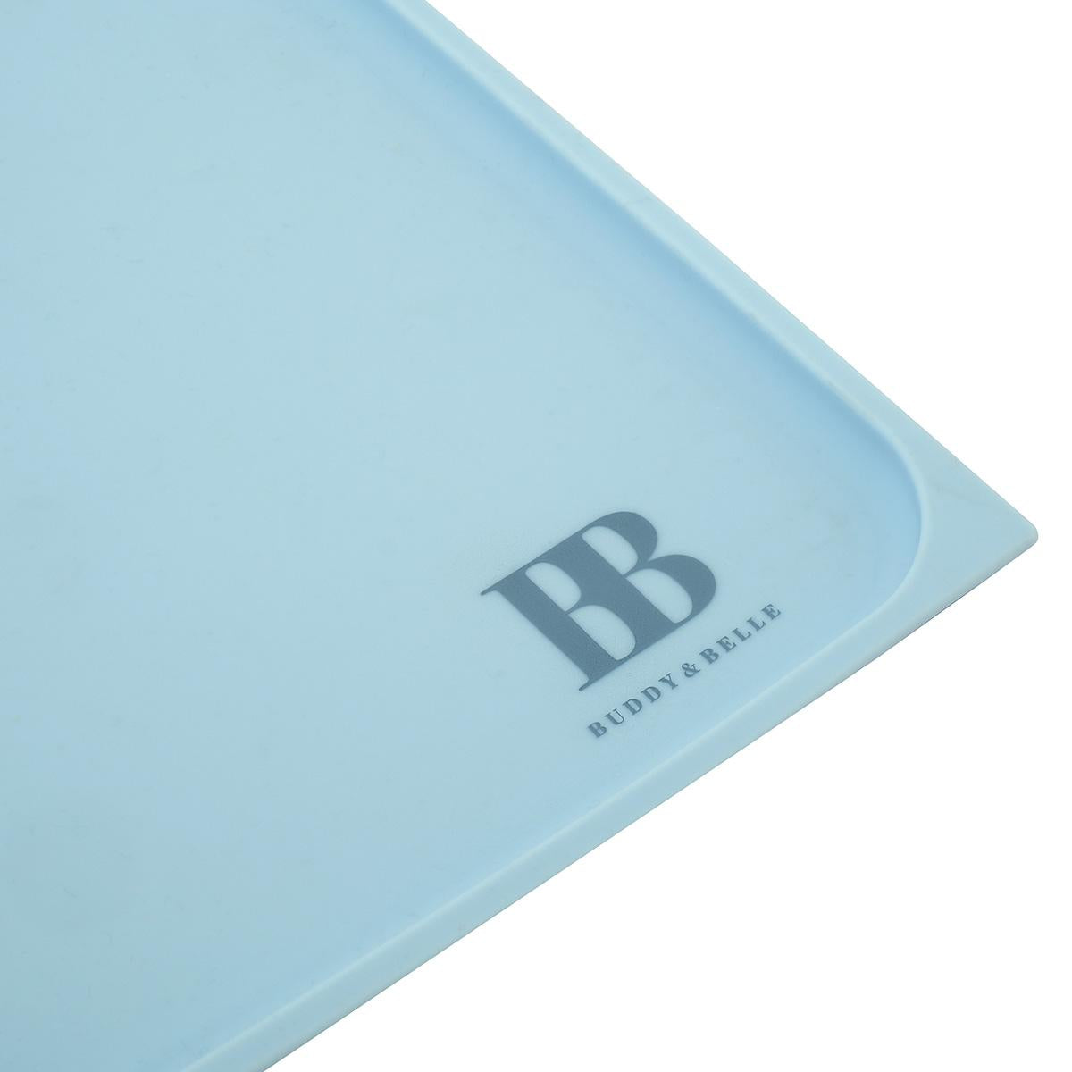 Buddy & Belle Silicone Feeding Mat Sea Blue