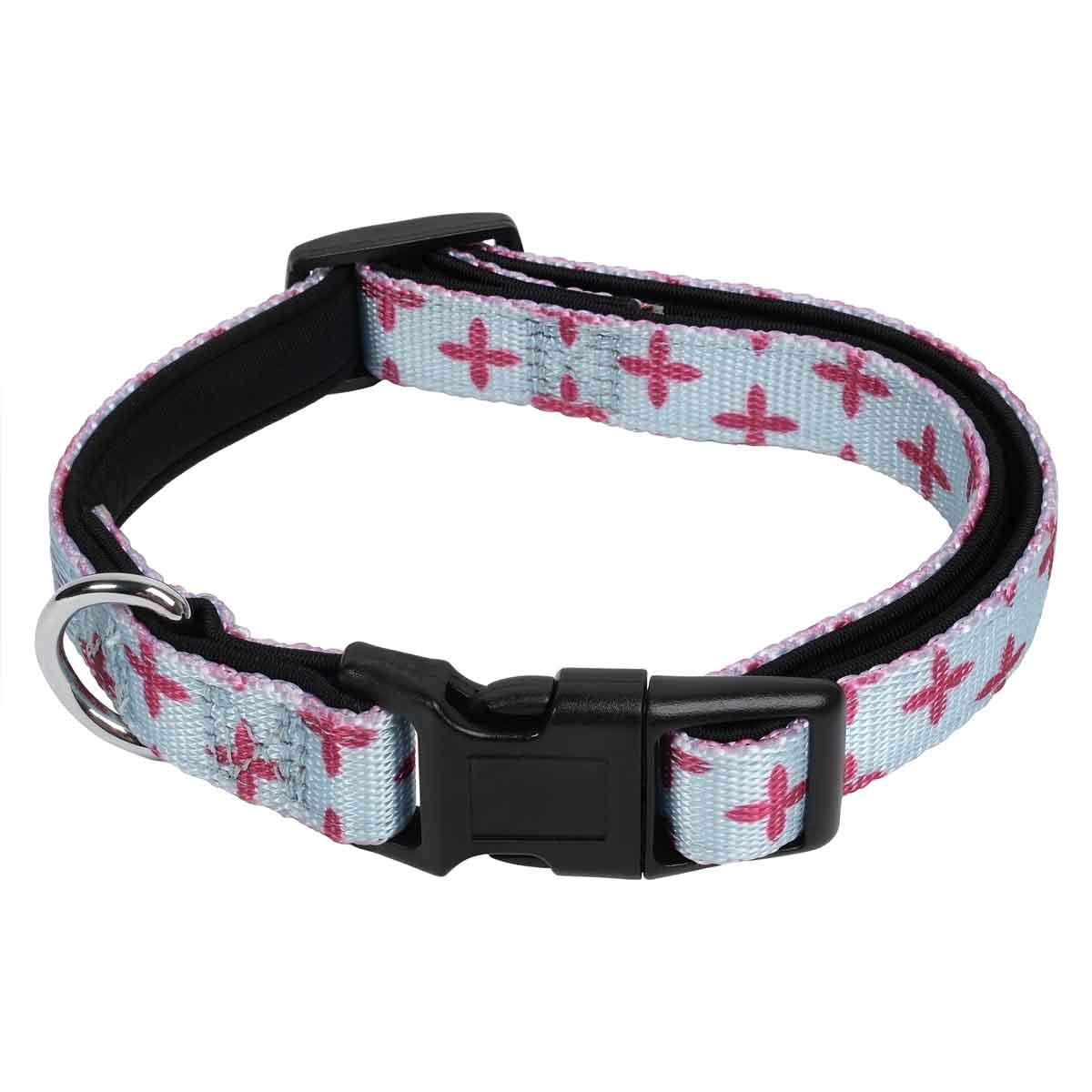 Lexi & Me Dog Collar Marine Cross