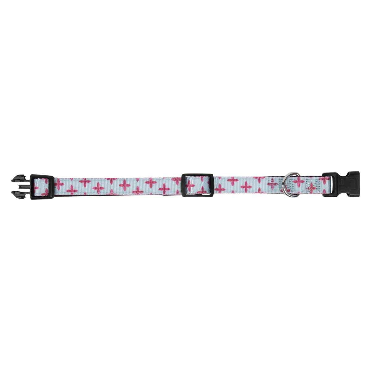 Lexi & Me Dog Collar Marine Cross