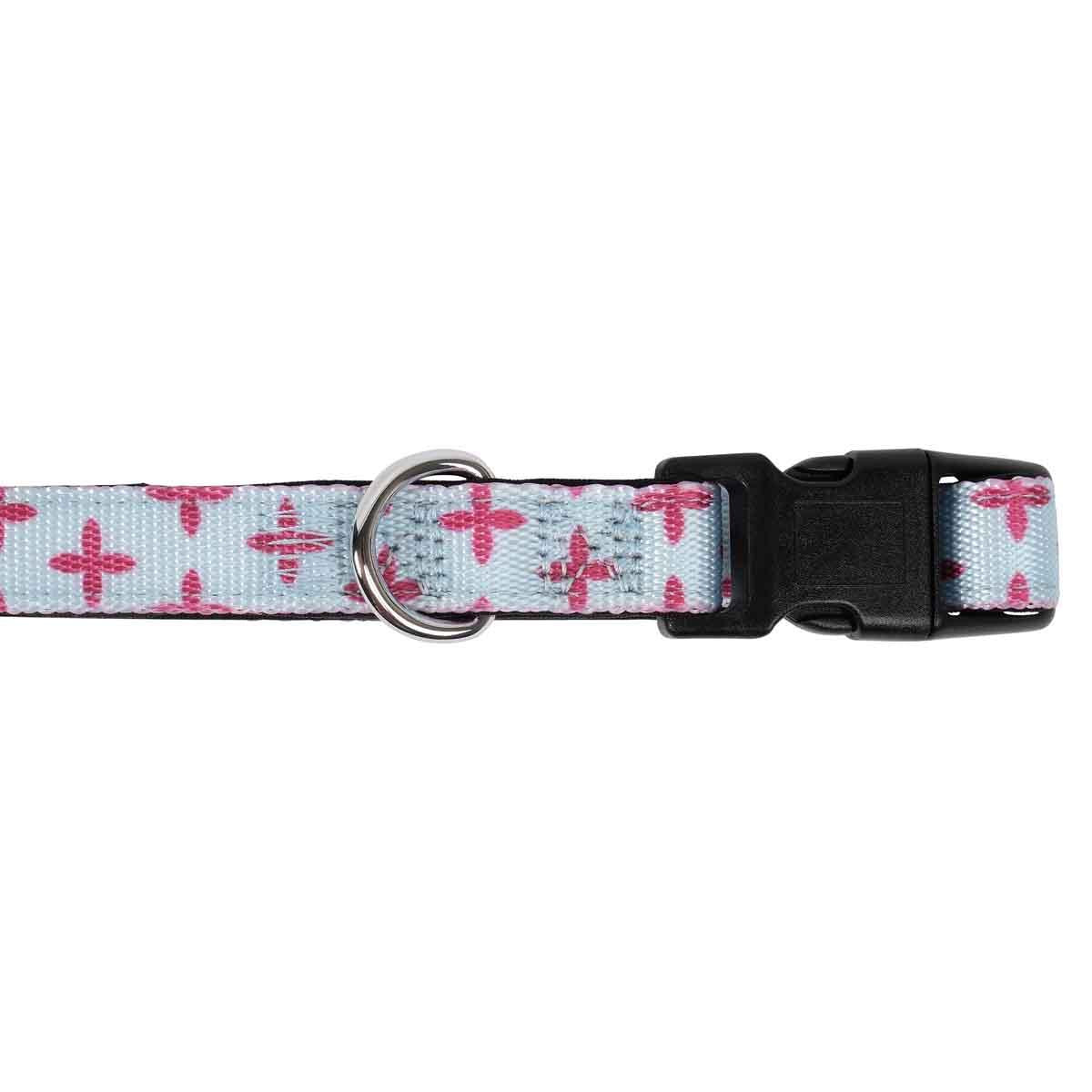 Lexi & Me Dog Collar Marine Cross