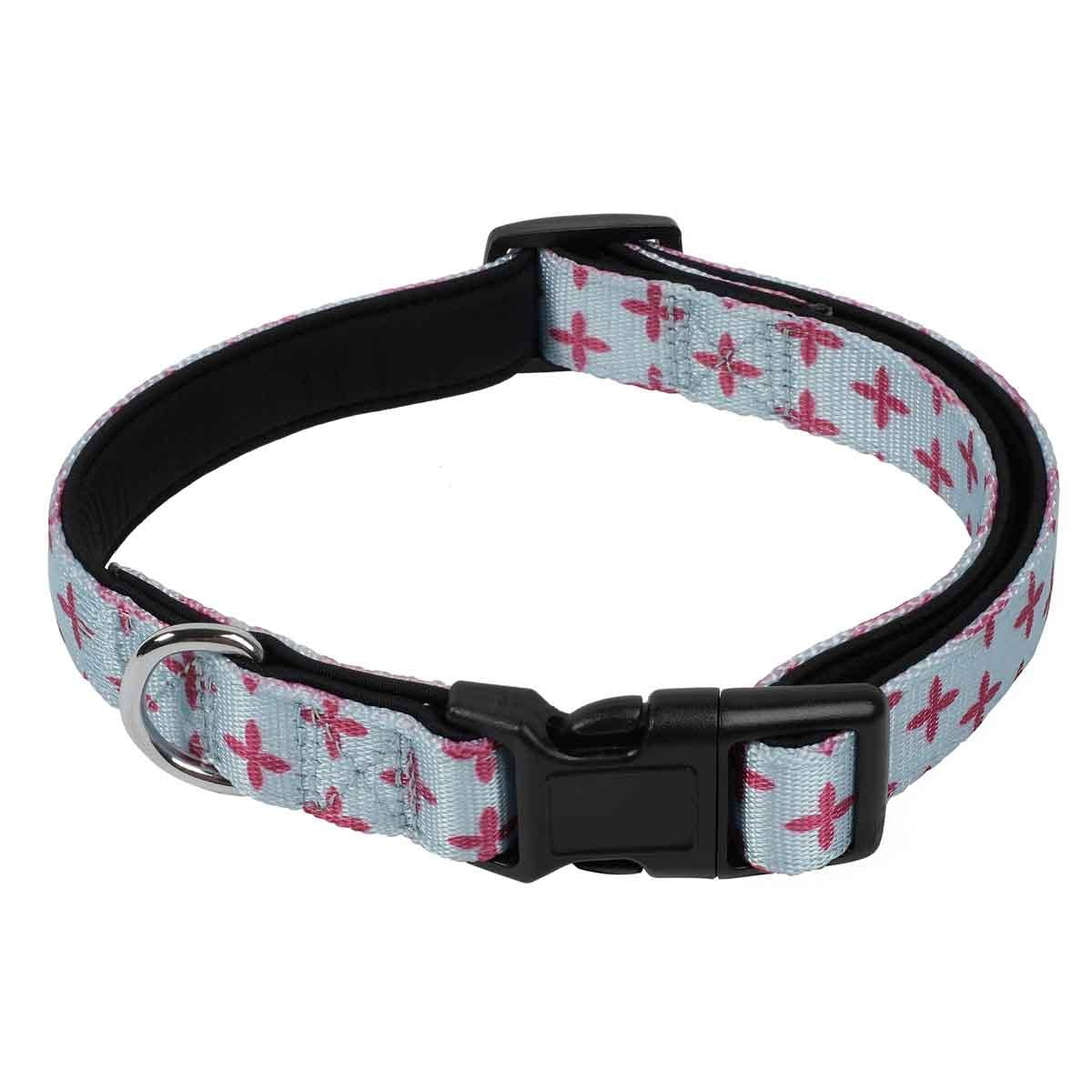 Lexi & Me Dog Collar Marine Cross