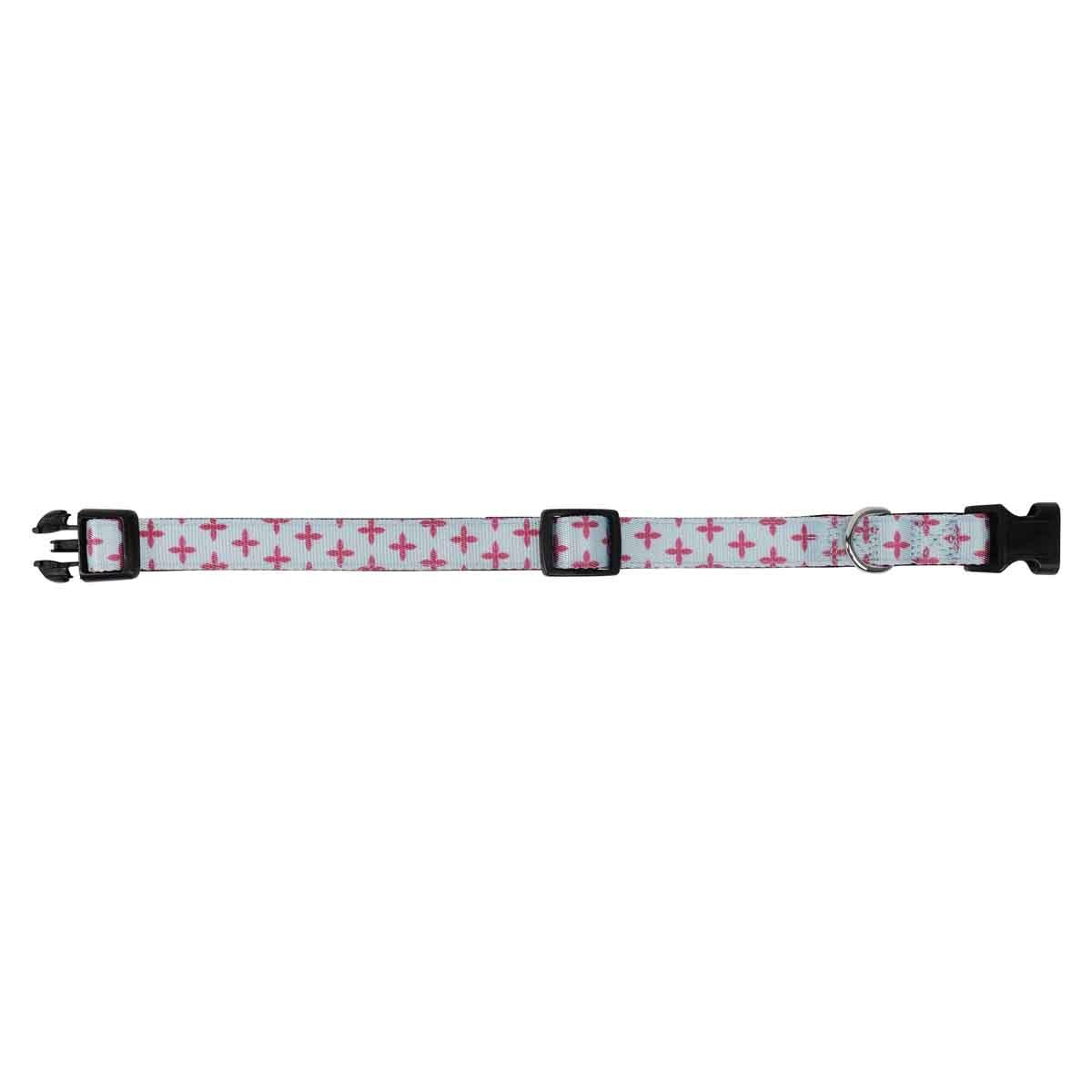 Lexi & Me Dog Collar Marine Cross