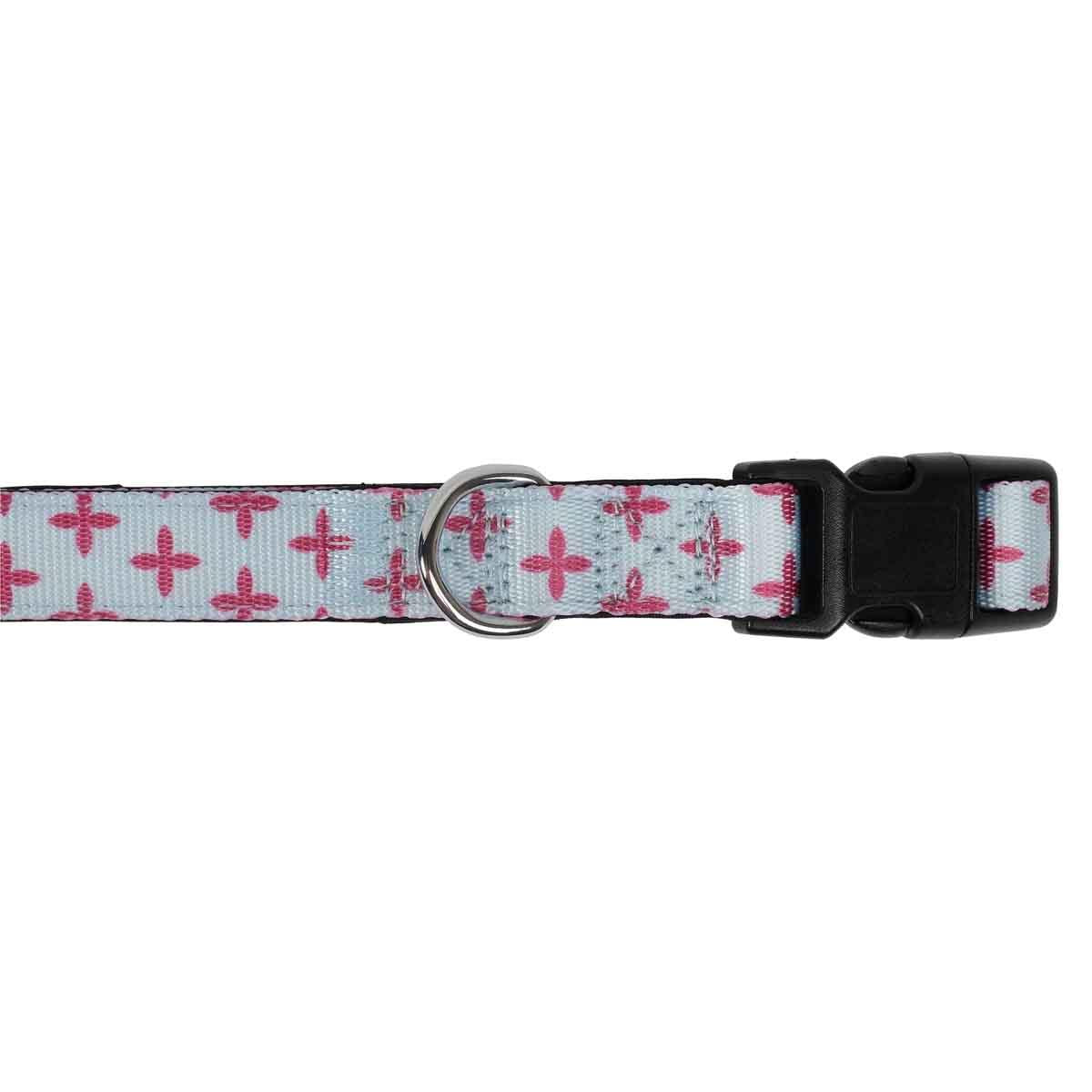 Lexi & Me Dog Collar Marine Cross