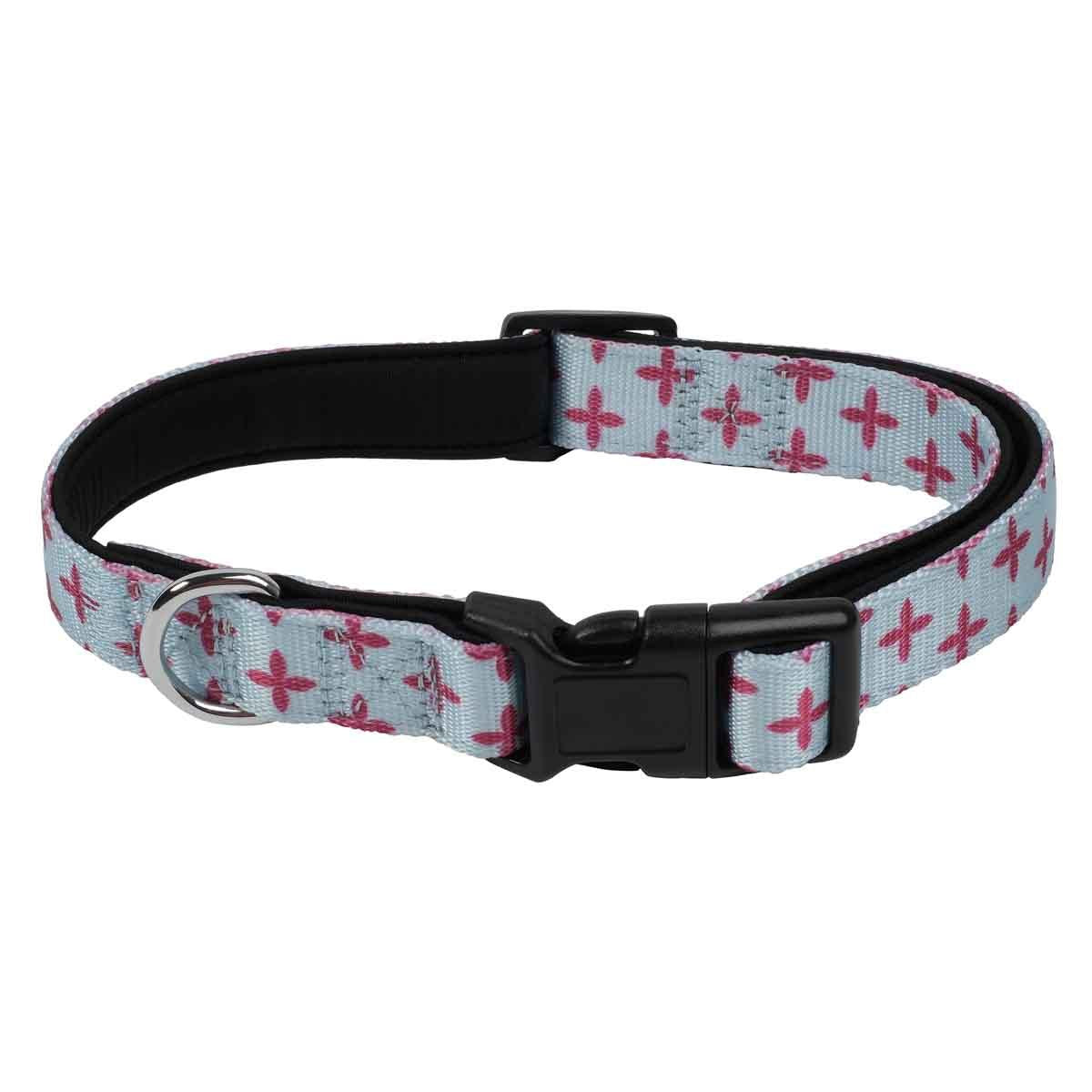 Lexi & Me Dog Collar Marine Cross