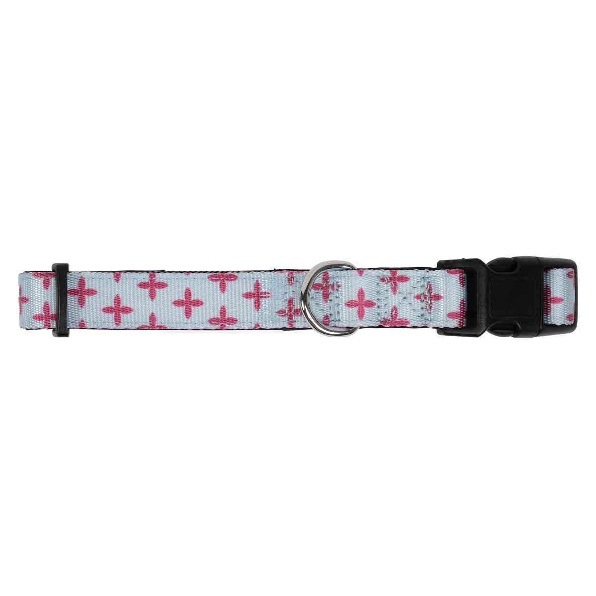 Lexi & Me Dog Collar Marine Cross