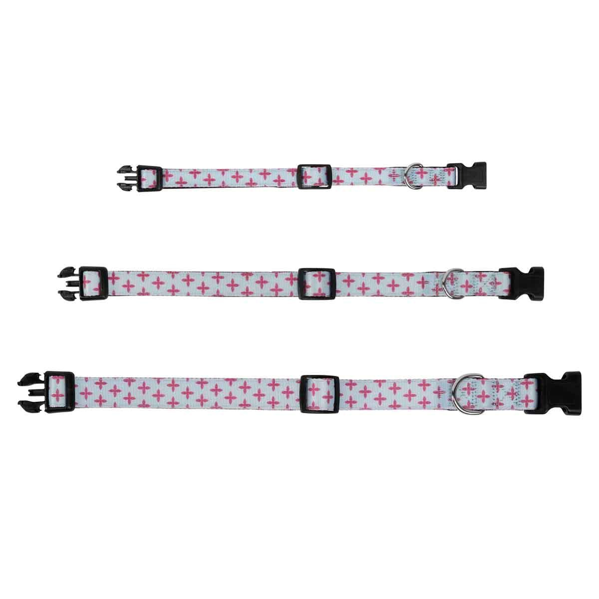 Lexi & Me Dog Collar Marine Cross