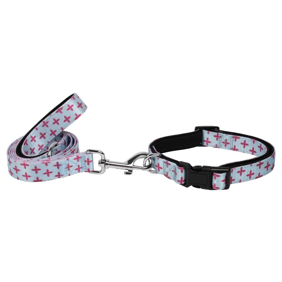 Lexi & Me Dog Lead Marine Cross