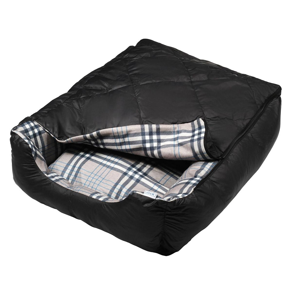 Lexi & Me Dog Sleeping Bag Modern Tartan