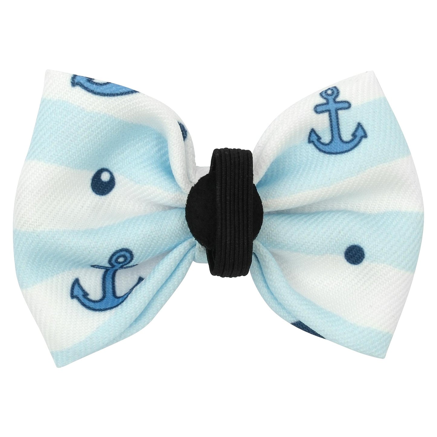 Lexi & Me Dog Bow Tie Marine Anchor