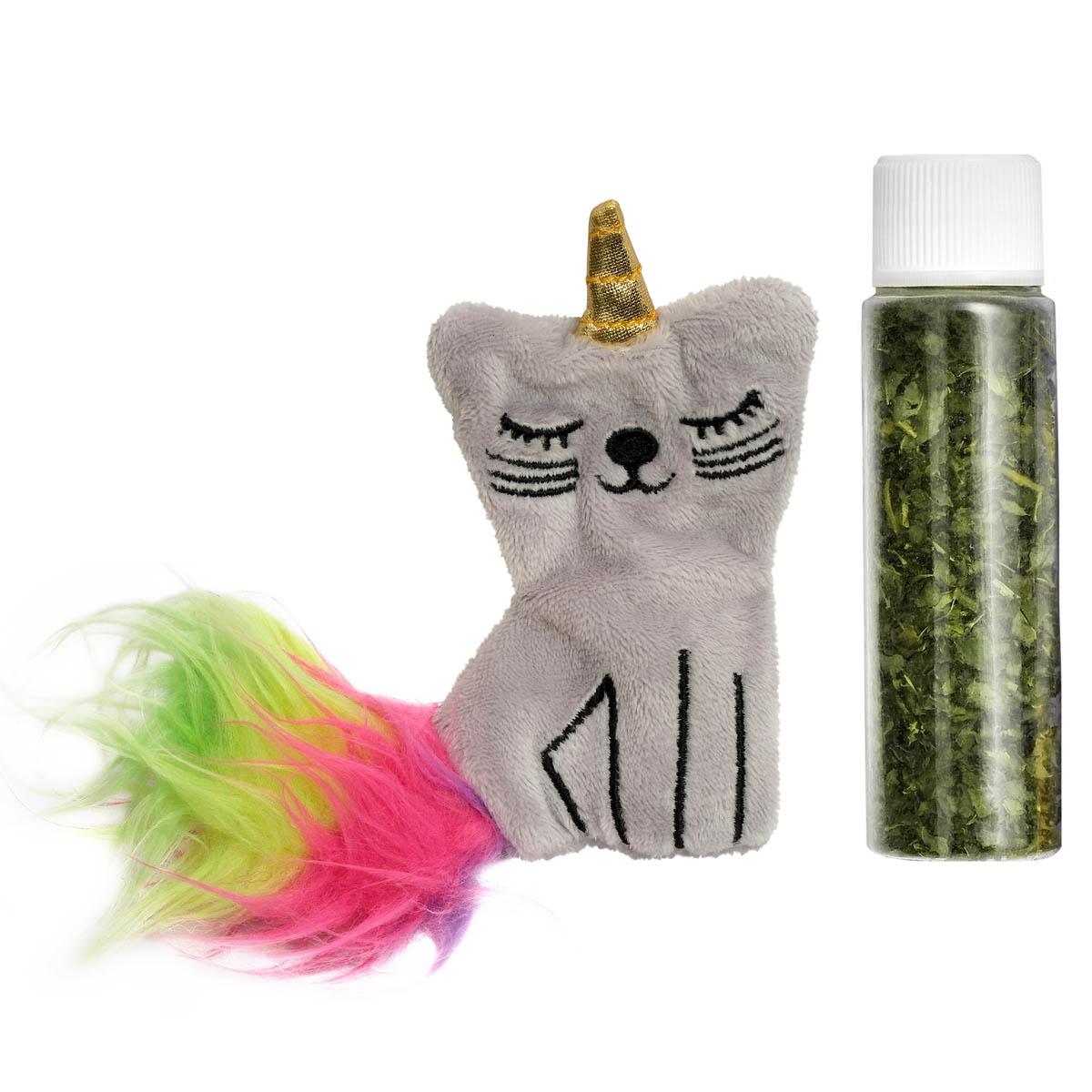 Lexi & Me Cat Flat Toy Unicat with Catnip