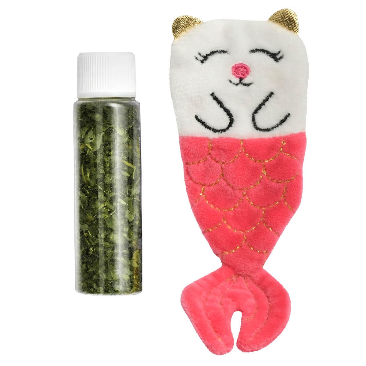 Lexi & Me Cat Flat Toy Mercat with Catnip