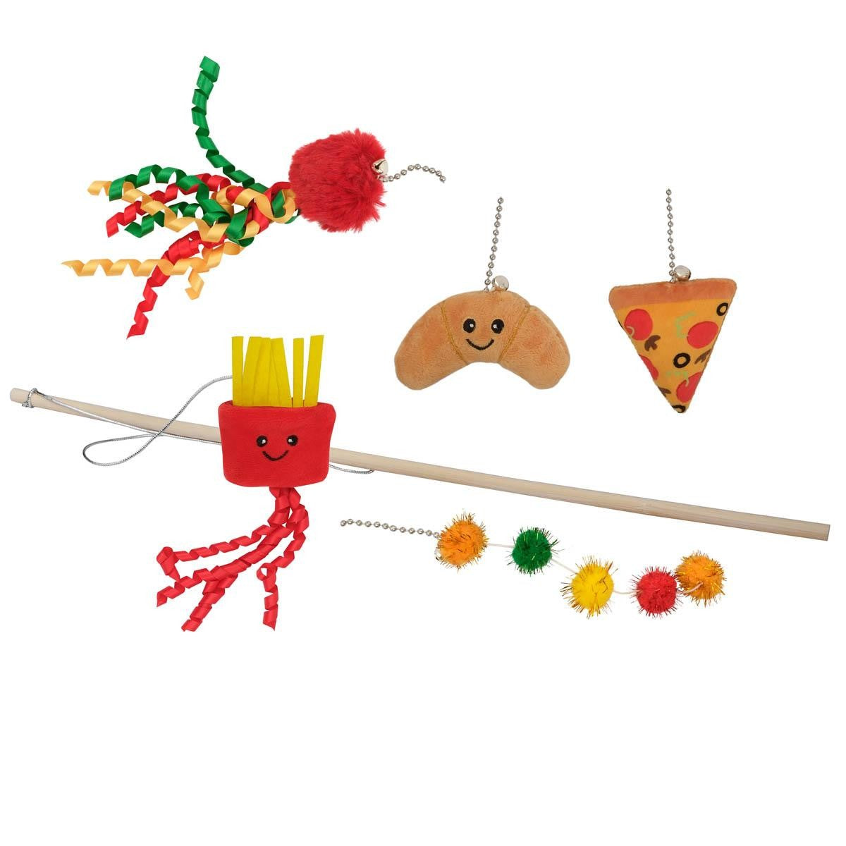 Lexi & Me 5 in 1 Teaser Wand Cat Toy Food