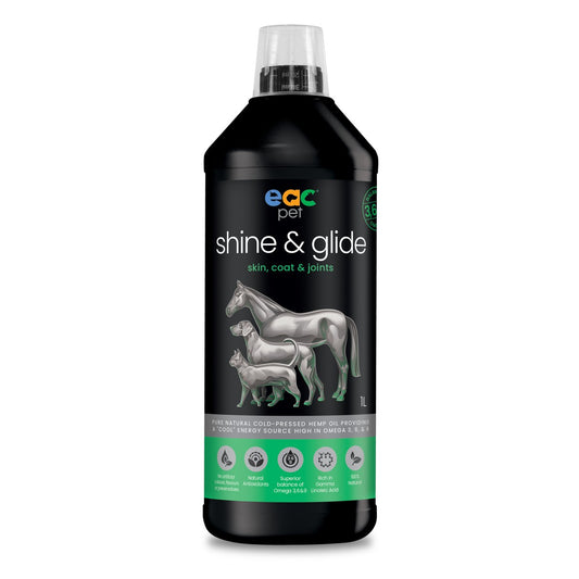 Evolution Shine & Glide Hemp Oil Horse Supplement