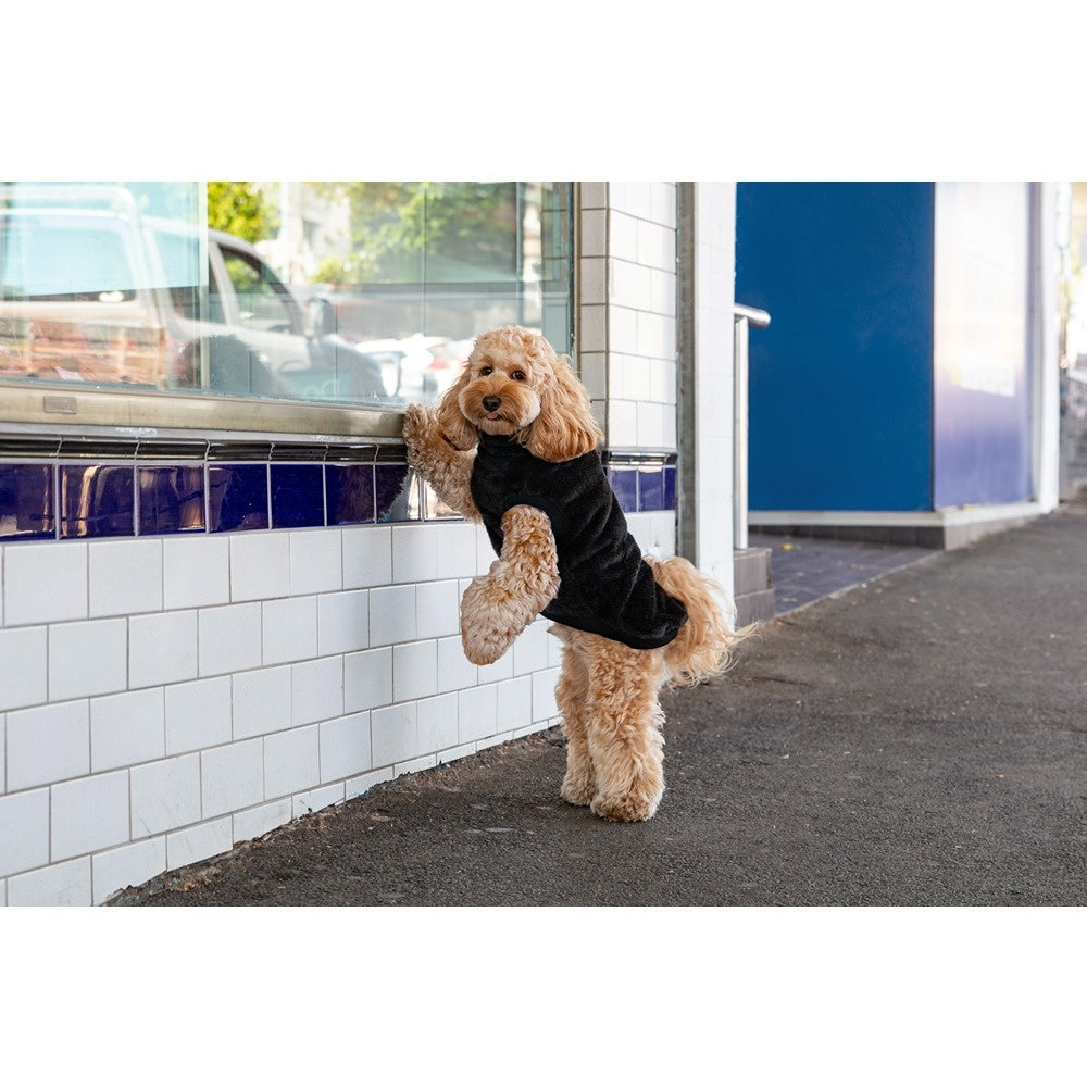 DGG Snuggly Dog Jumper Black