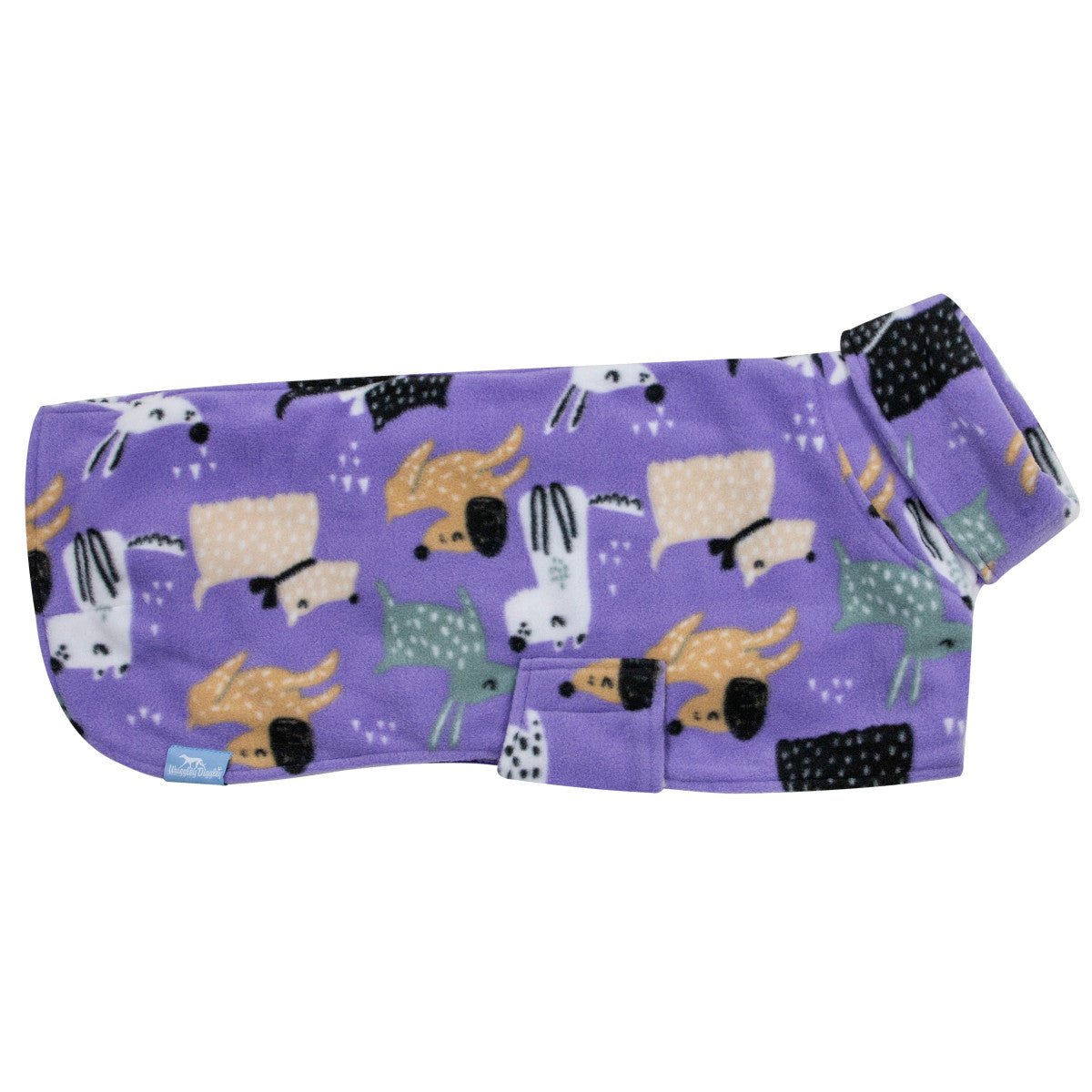 Wriggley Diggley Homebody Dog Snug Royal Purple