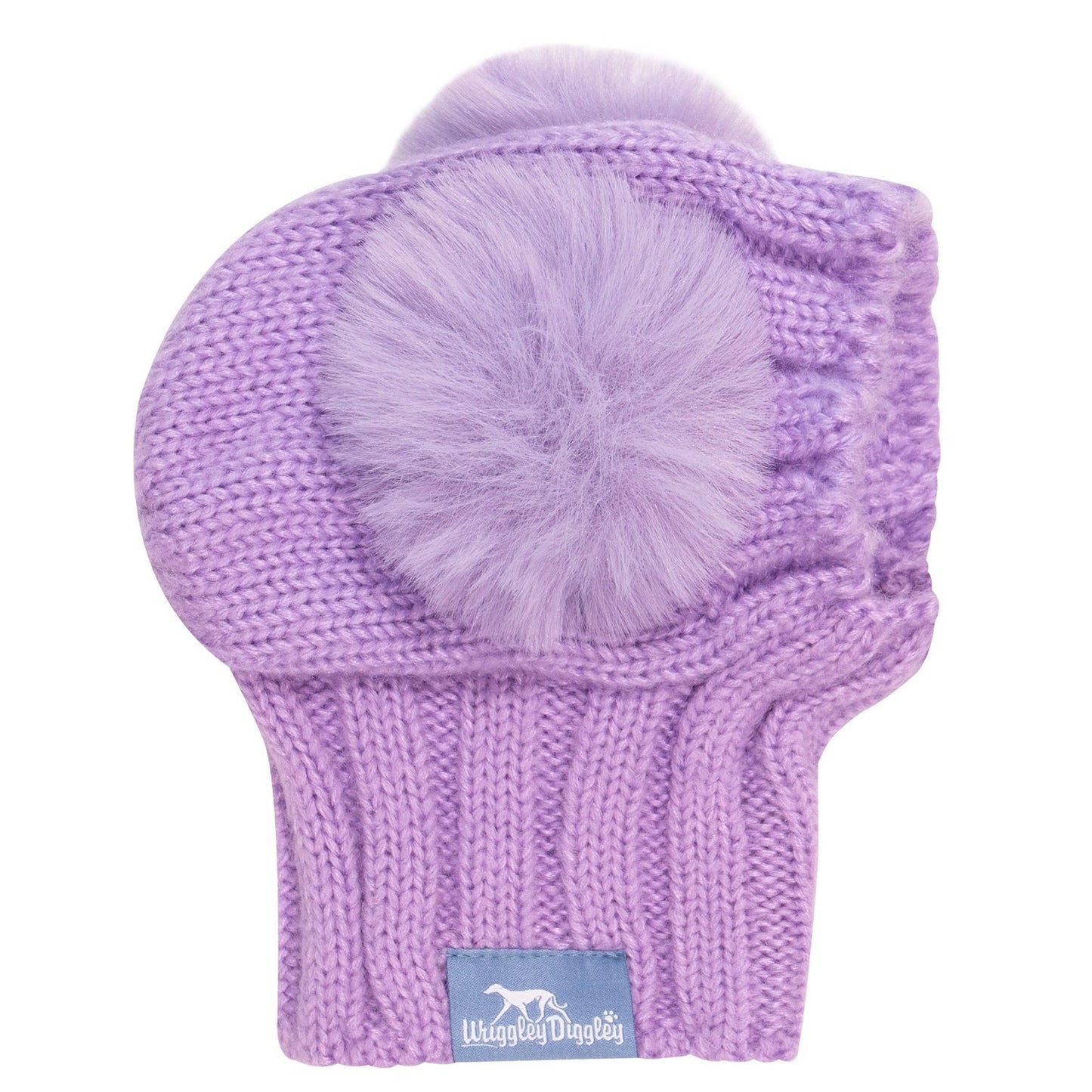 Wriggley Diggley Dog Snood Hood Lilac