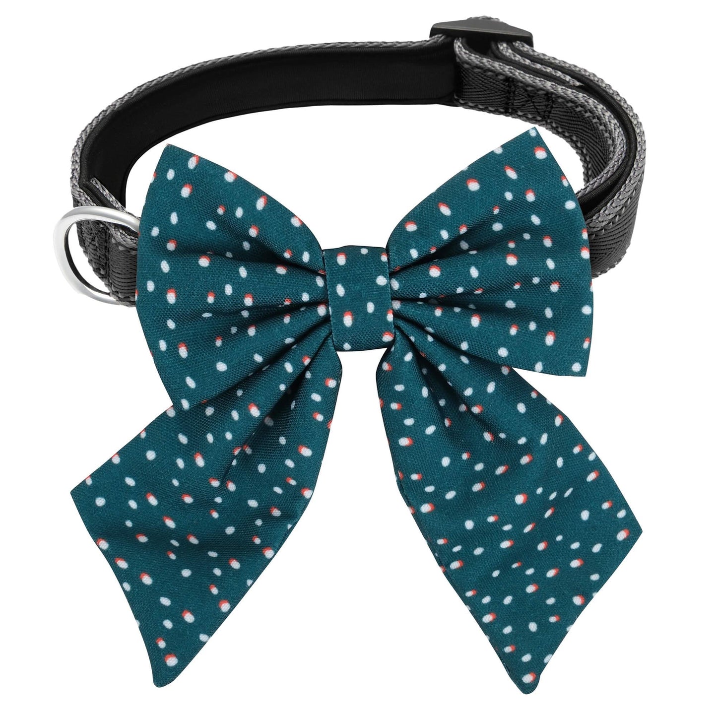 Petstock Christmas Pet Sailor Bow Holly Spots