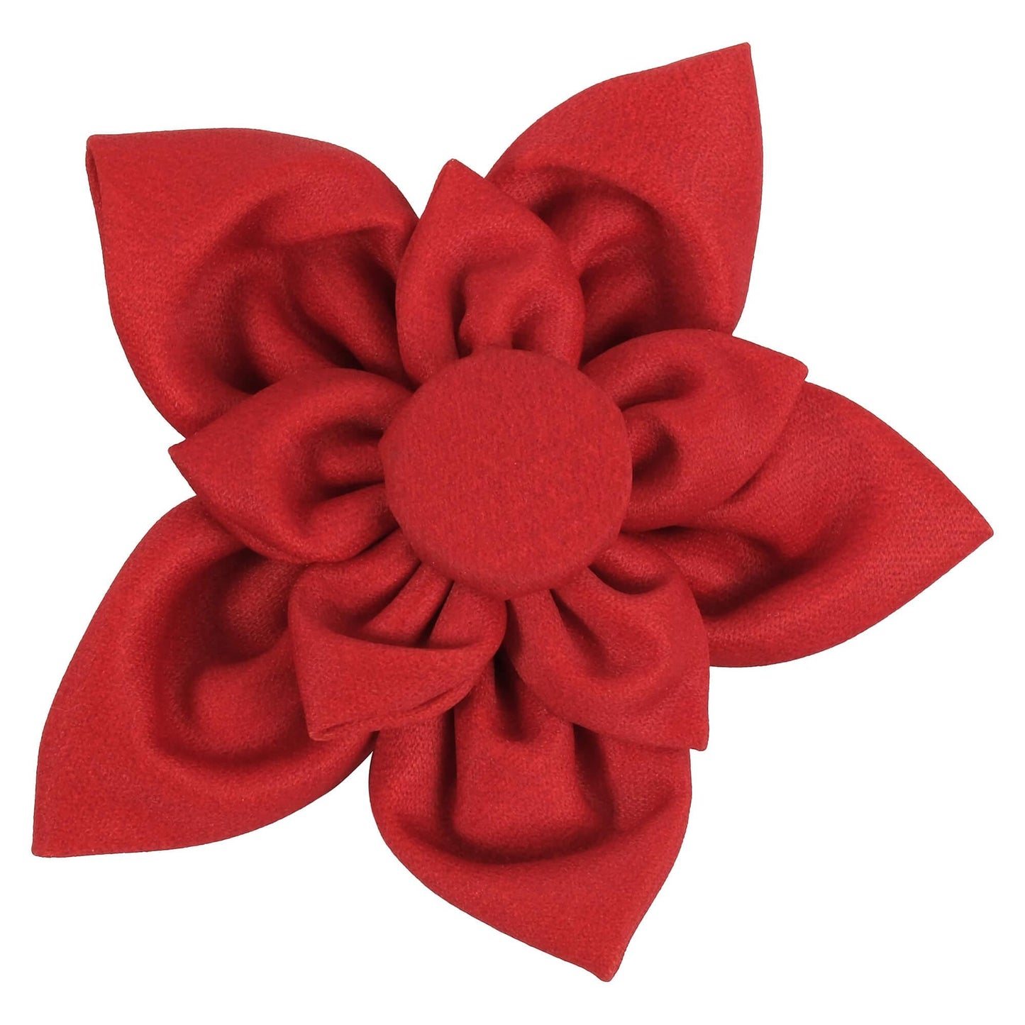 Petstock Christmas Dog Poinsettia Bow Red