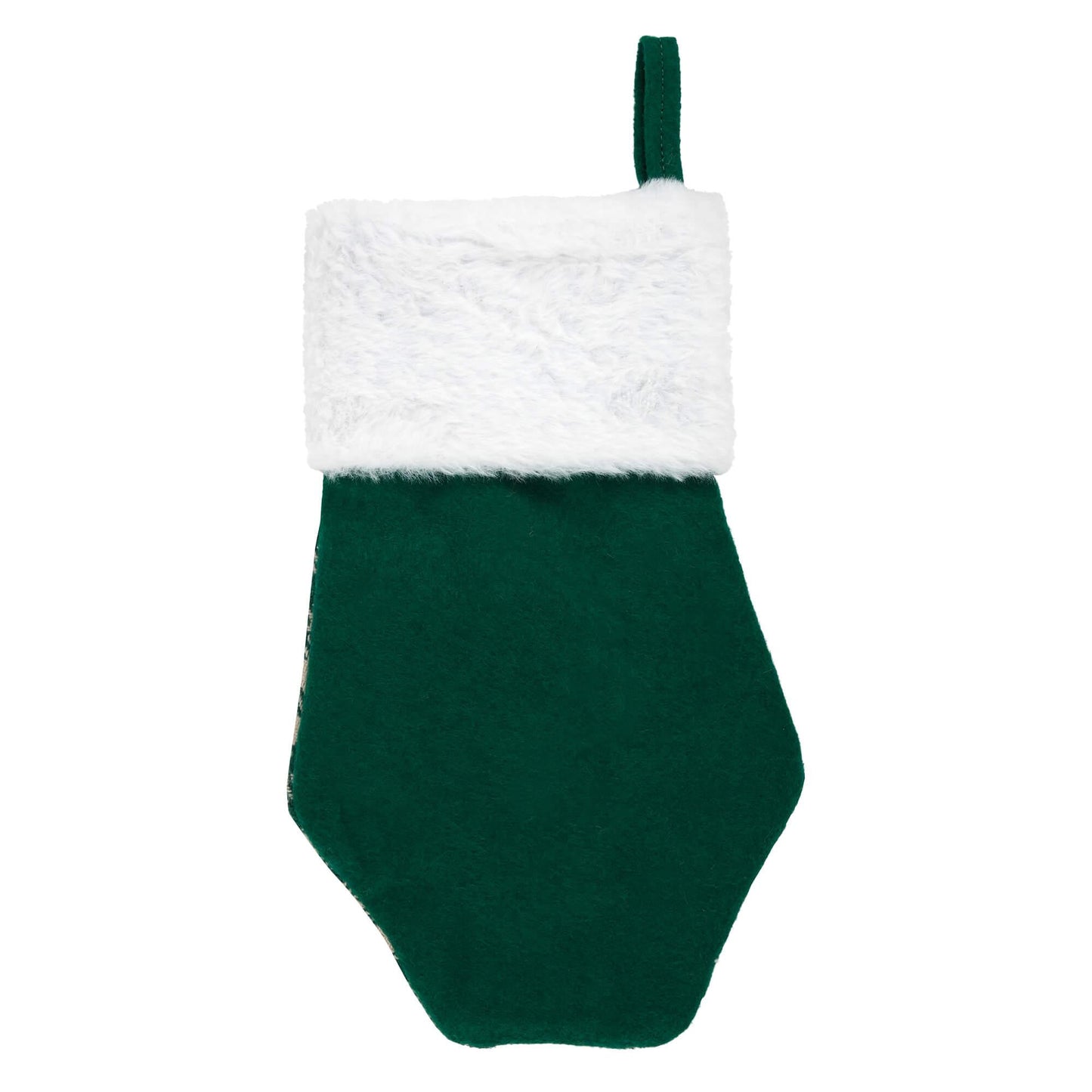 Petstock Foundation Christmas Paw Stocking Green Check