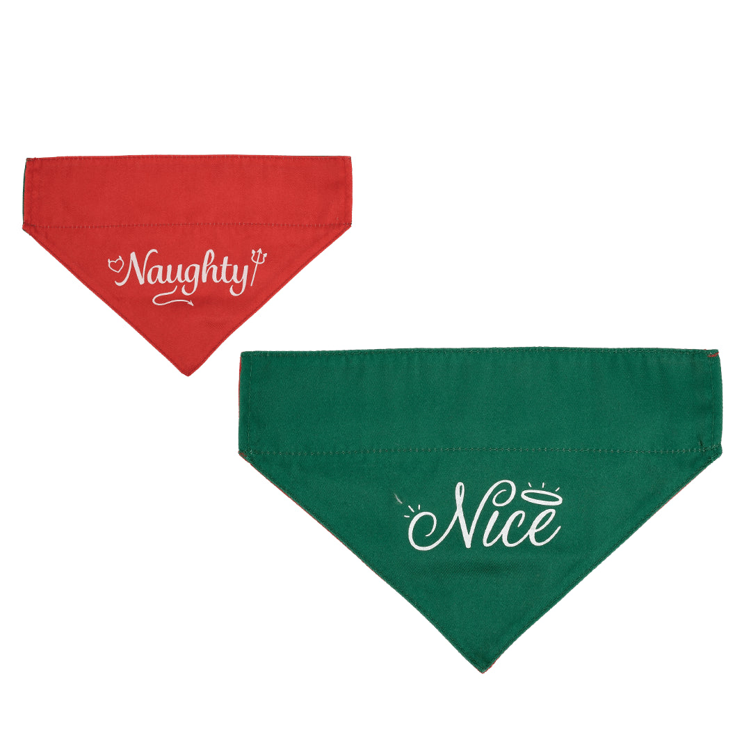 Petstock Foundation Christmas Naughty or Nice Pet Bandana