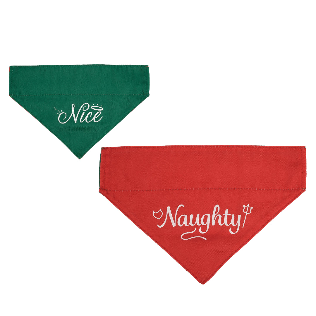 Petstock Foundation Christmas Naughty or Nice Pet Bandana