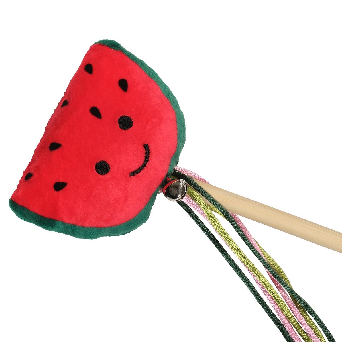 Lexi & Me Cat Fruit Teaser Wand Watermelon