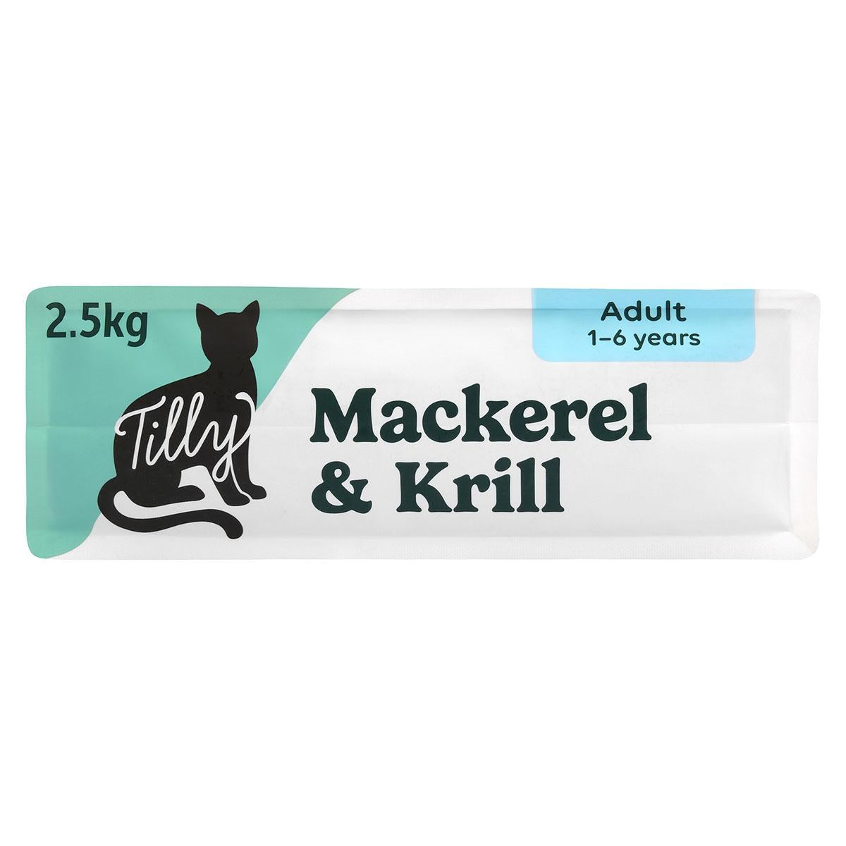 Tilly Adult Mackerel & Krill Dry Cat Food