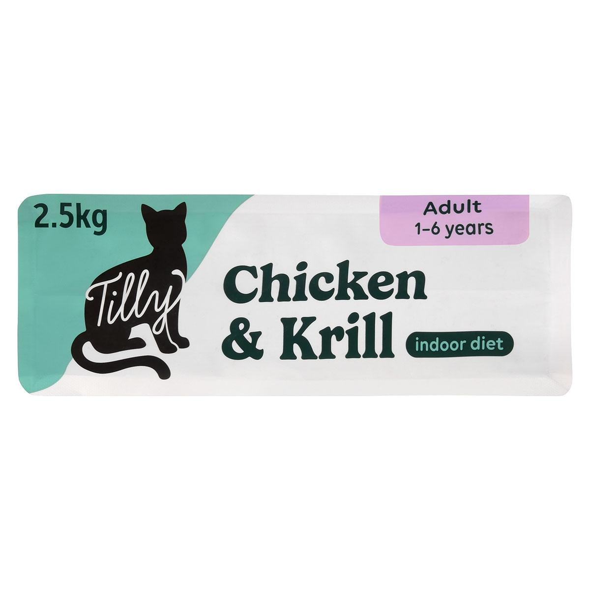 Tilly Indoor Adult Chicken & Krill Dry Cat Food