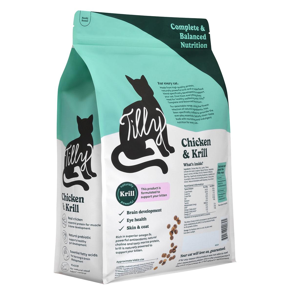 Tilly Kitten Chicken & Krill Dry Cat Food