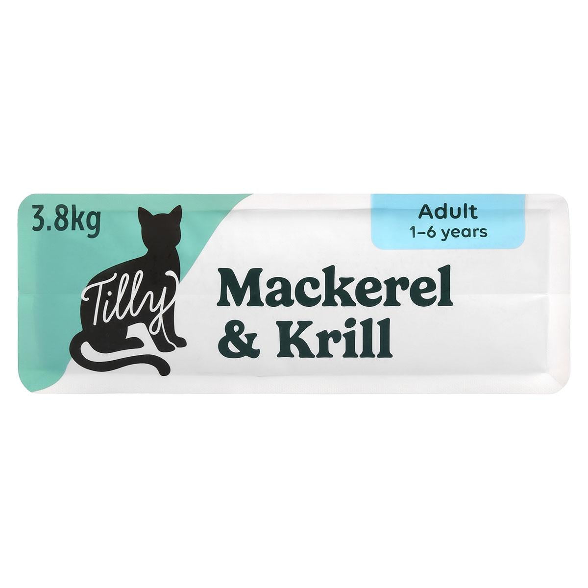 Tilly Adult Mackerel & Krill Dry Cat Food