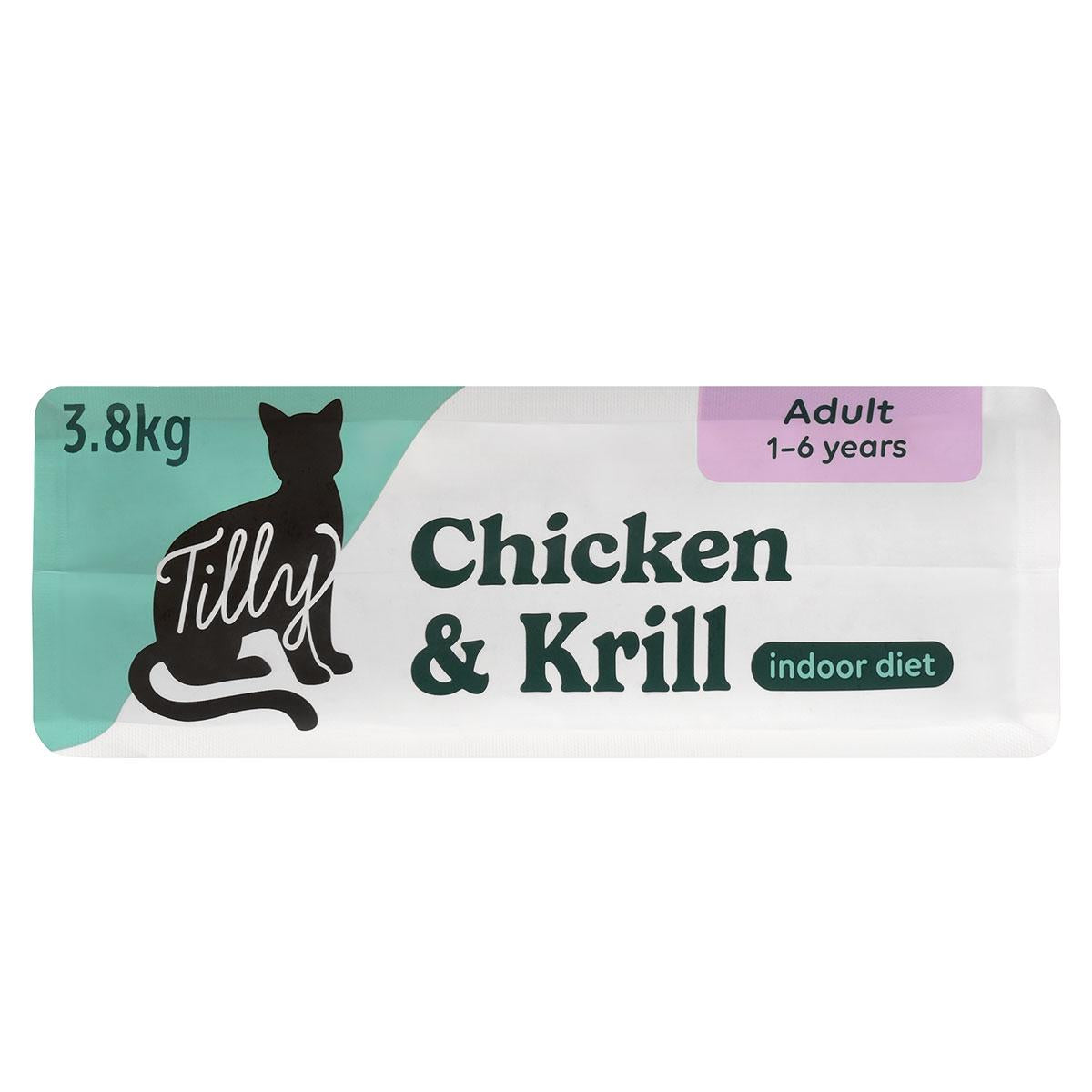 Tilly Indoor Adult Chicken & Krill Dry Cat Food