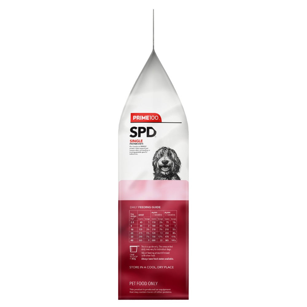 Prime100 SPD Air Dried Beef & Carrot Dry Dog Food