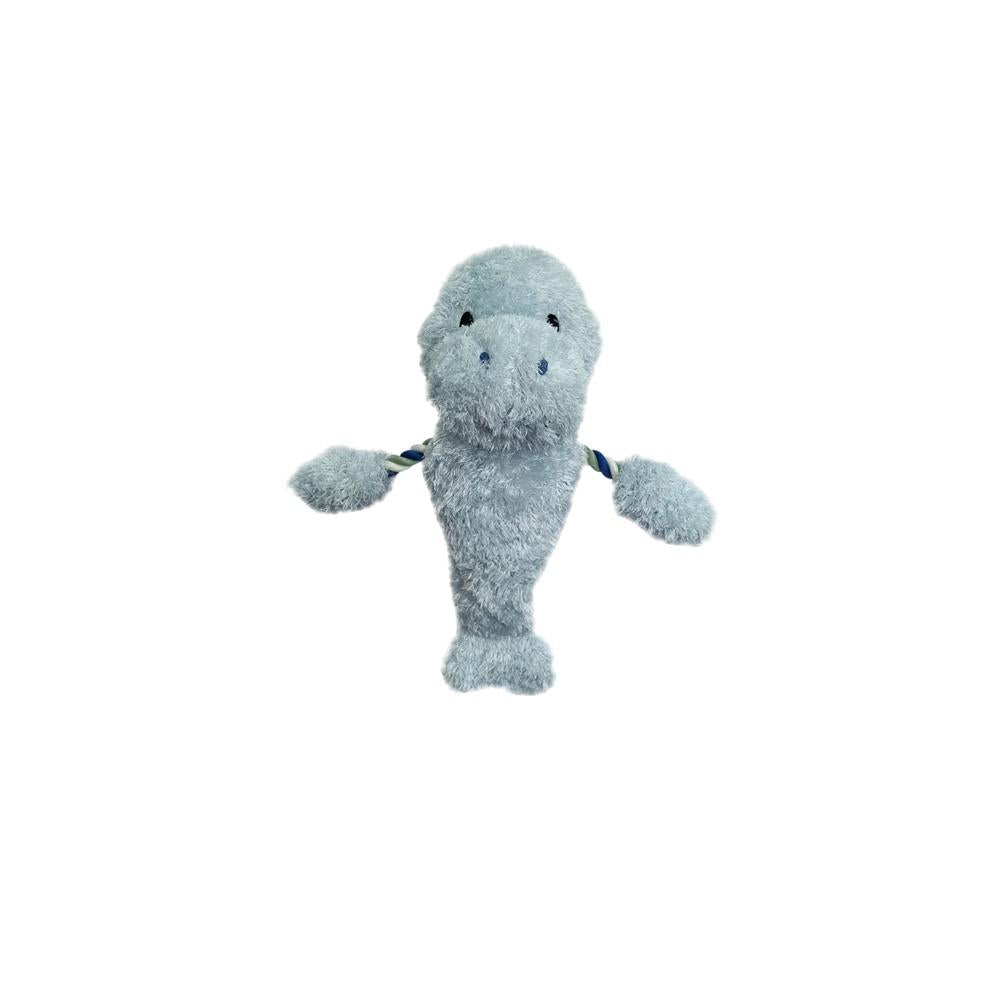 Memory Collectors Manatee with Pull Through Dog Toy