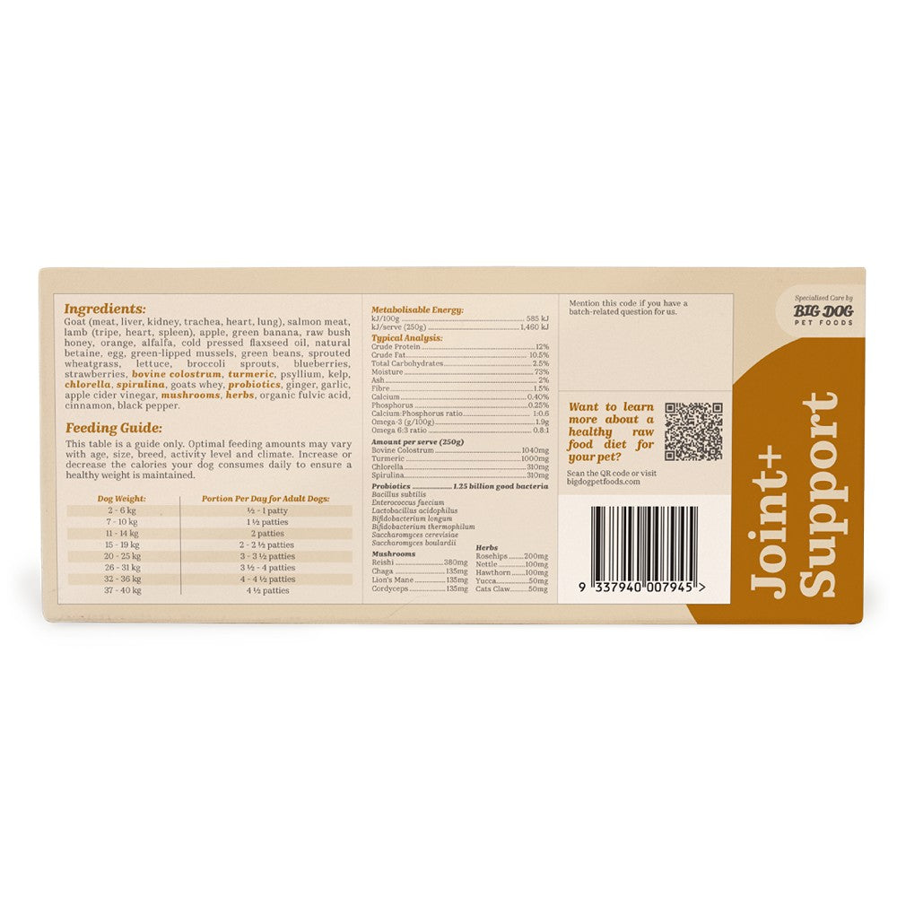 Nourish Nutrition Joint+ Support Raw Dog Food