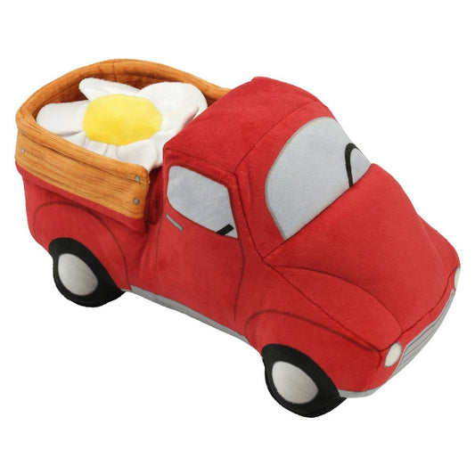 Farm Truck Plush Dog Toy