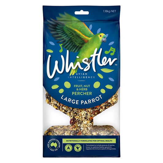 Whistler Large Parrot Fruit, Nut & Herb Superfoods Percher 1.20kg