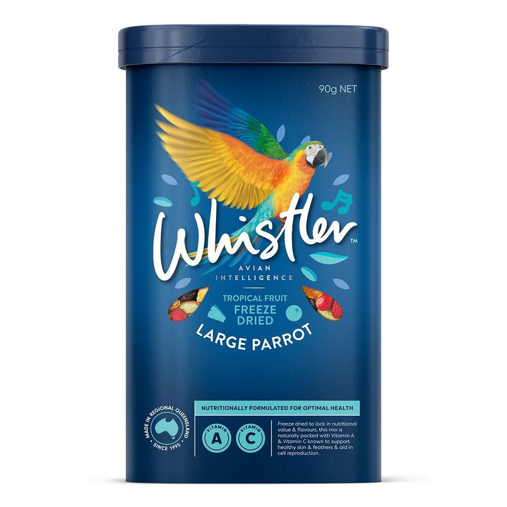 Whistler Large Parrot Freeze Dried Tropical Fruit Salad Medley 90g