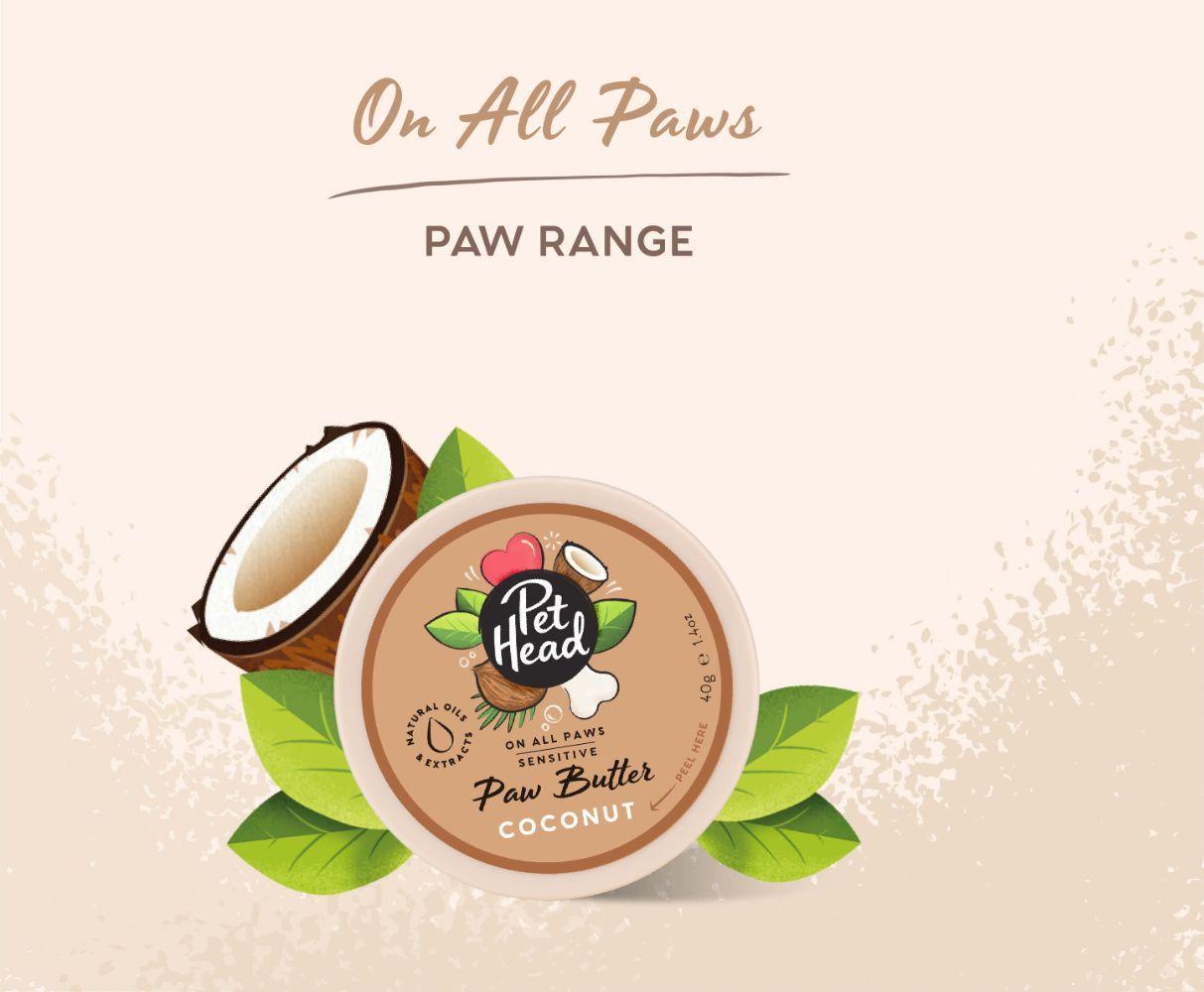 Pet Head On All Paws Coconut Paw Butter For Dogs