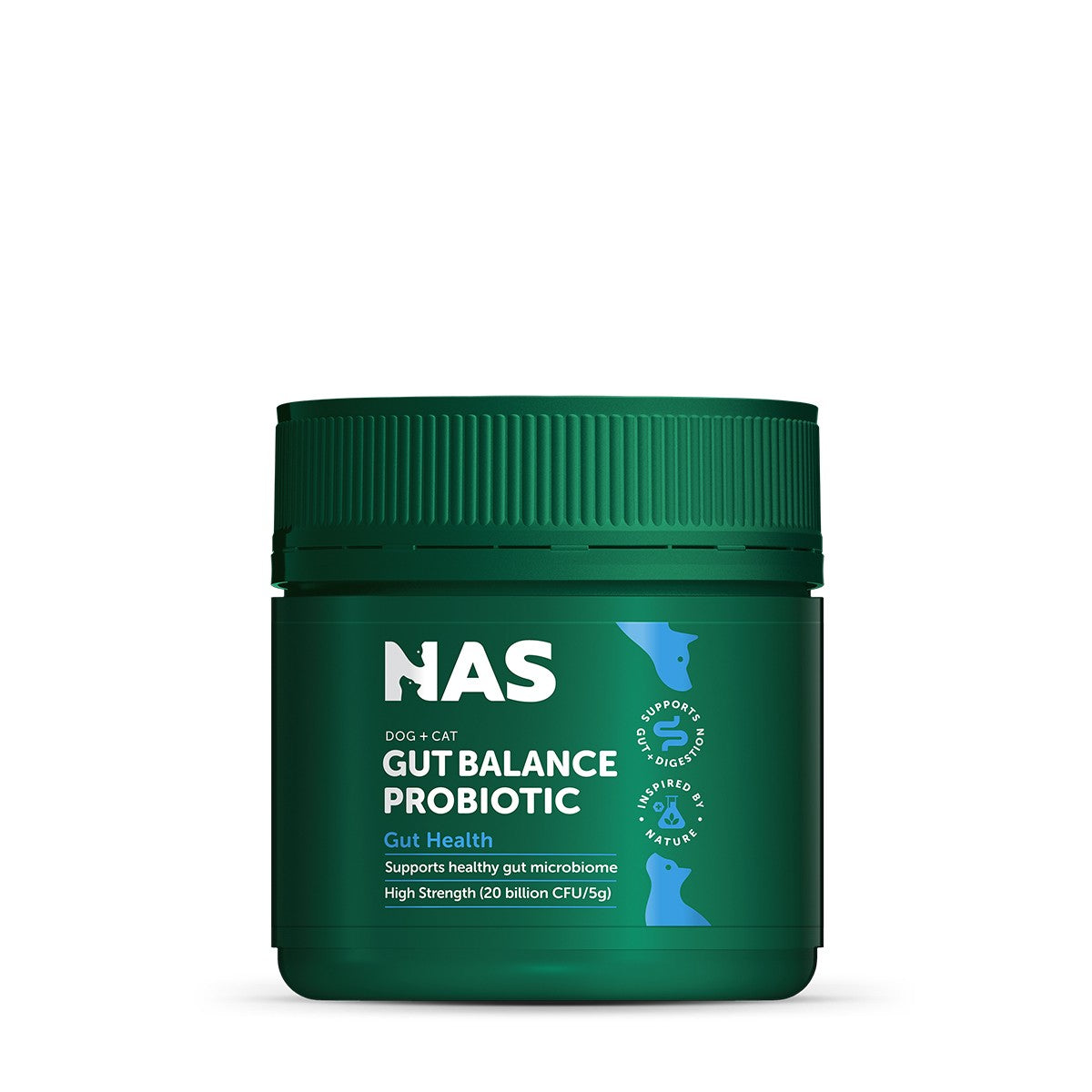 NAS Gut Balance Probiotic Dog & Cat Supplement